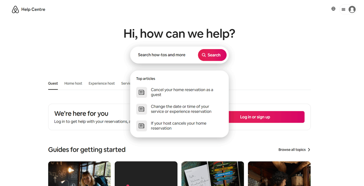Airbnb AI enterprise search use cases
