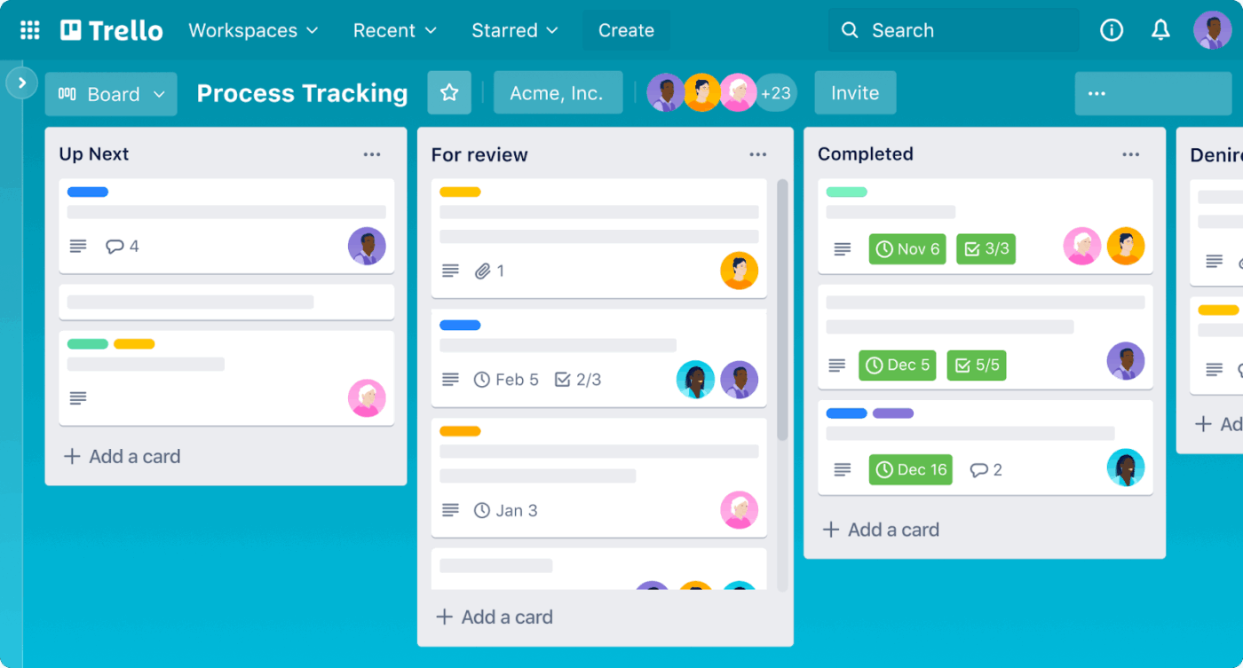 Trello: Axosoft Alternative
