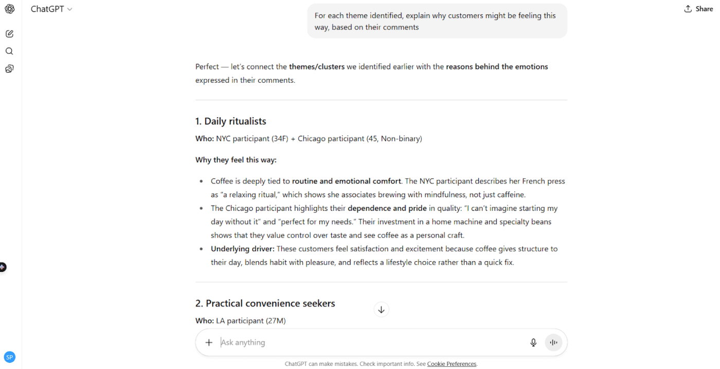 How to automate survey analysis with ChatGPT: Analyze surveys and extensive data for key themes