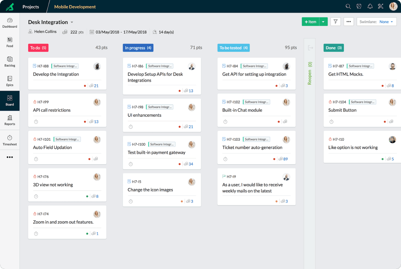 Zoho: Axosoft Alternative