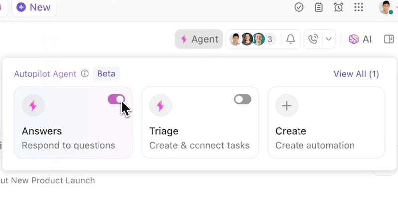Autopilot Agents for continuous updates