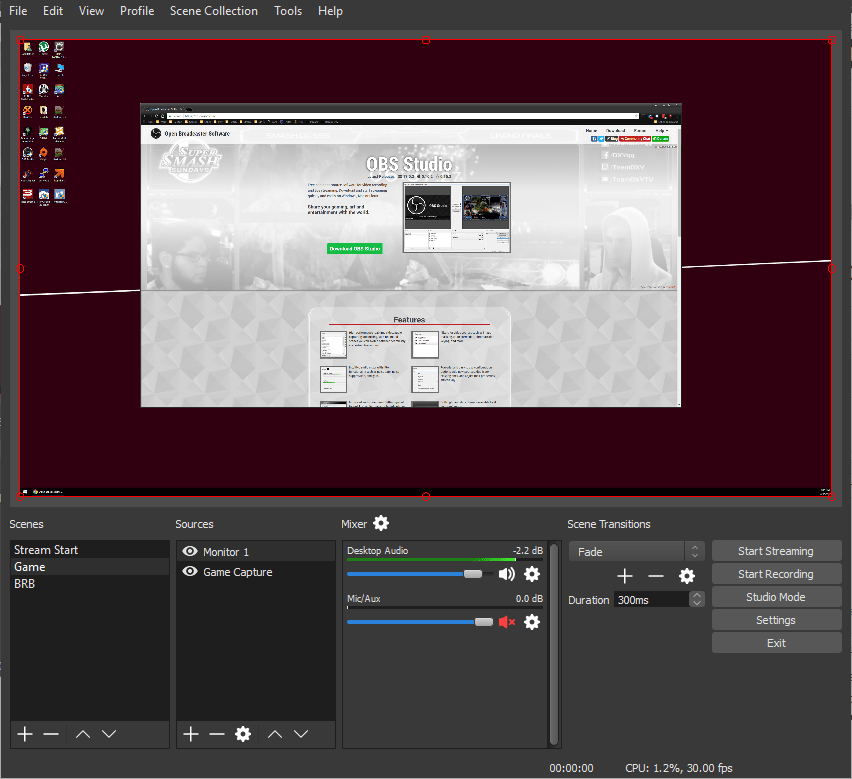 OBS Studio Dashboard: sharex alternative