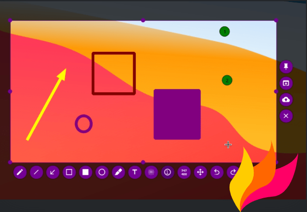 Flameshot Dashboard