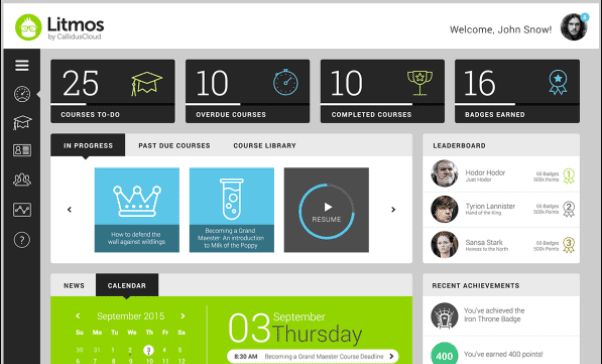 ai for employee training: litmos