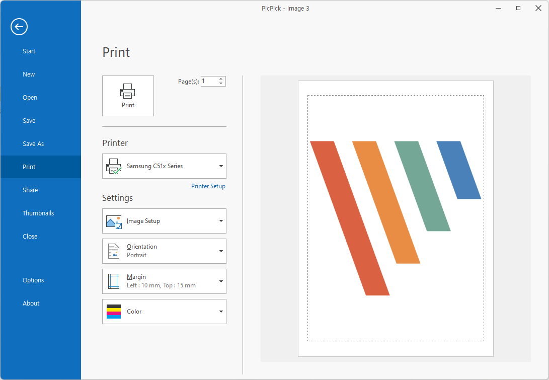 PicPick Dashboard