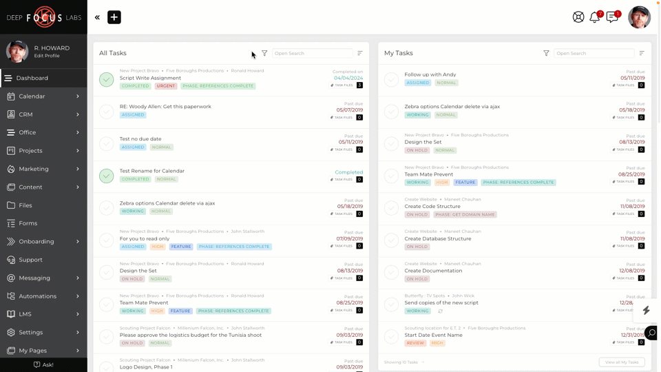 SuiteDash: Client Portal Examples