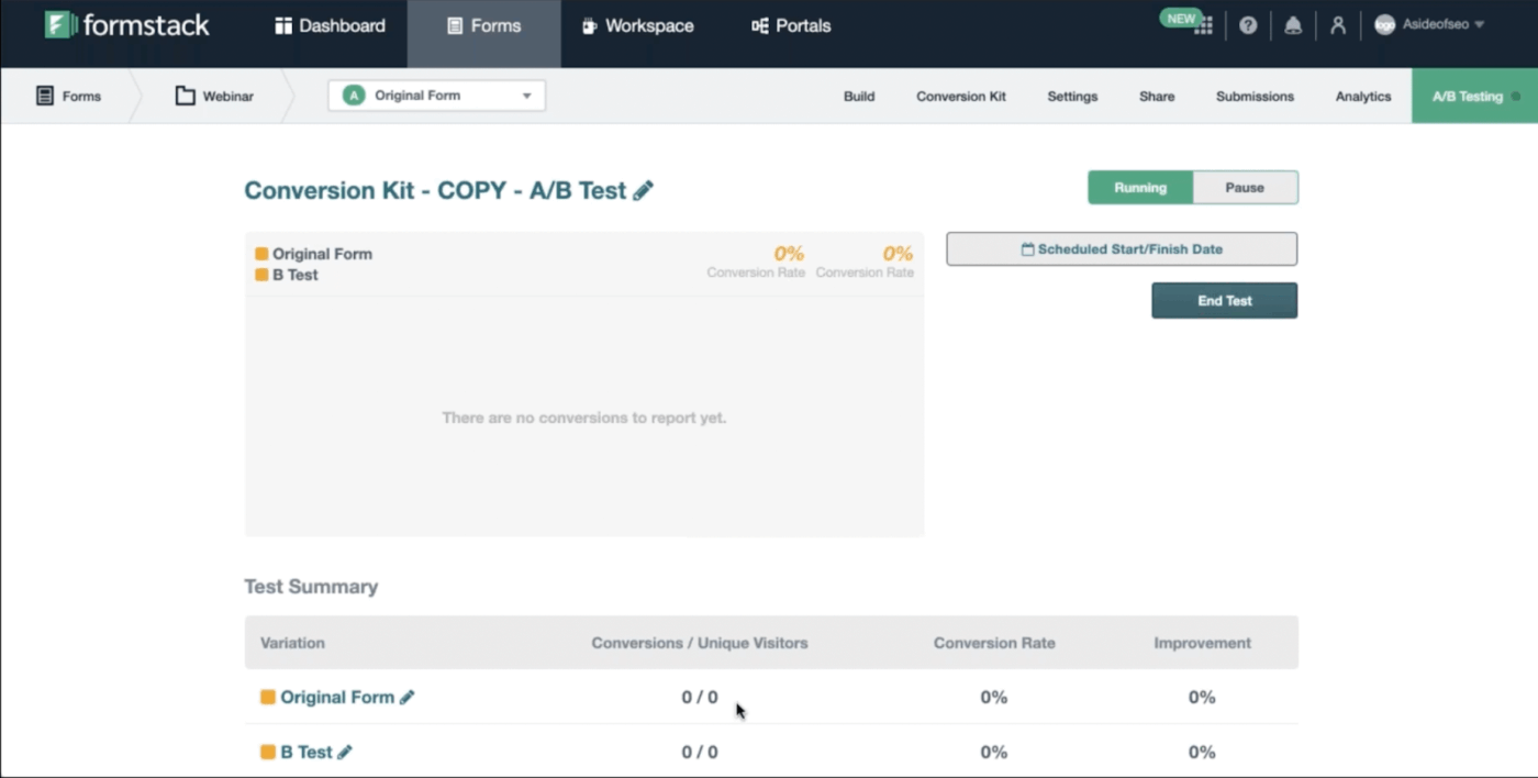 Conversiekit en integraties met Formstack: jotform vs formstack