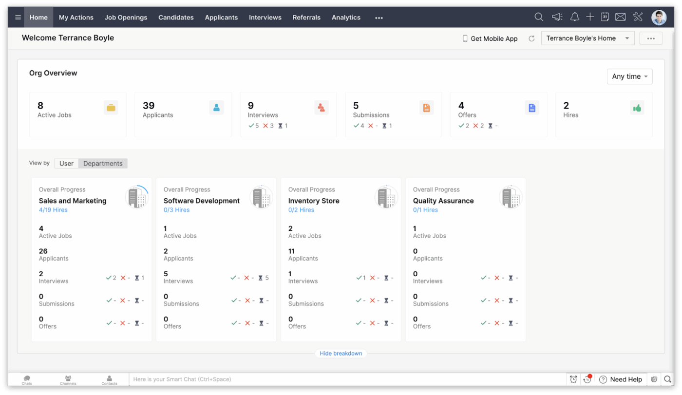 Zoho Recruit