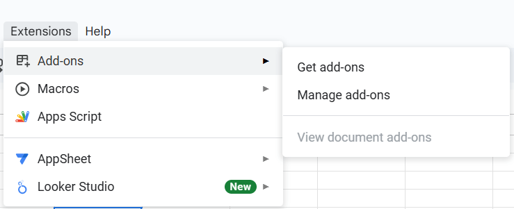 Use AI add-ons from Google Workspace Marketplace: how to automate google sheets with ai