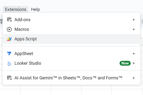 Create custom scripts with Google Apps Script