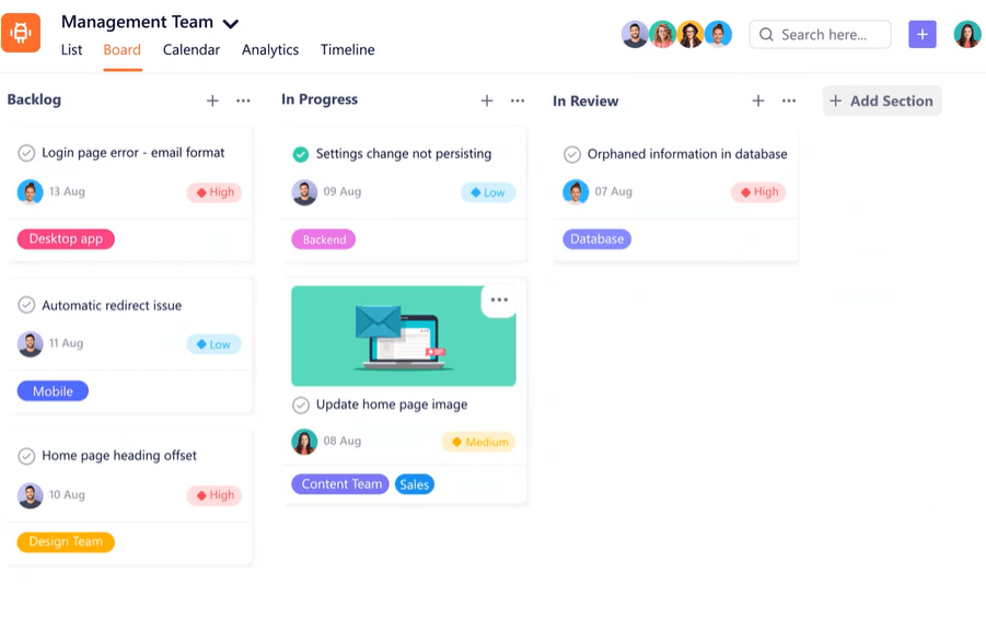 Project Management Software for Small Business: SmartTask