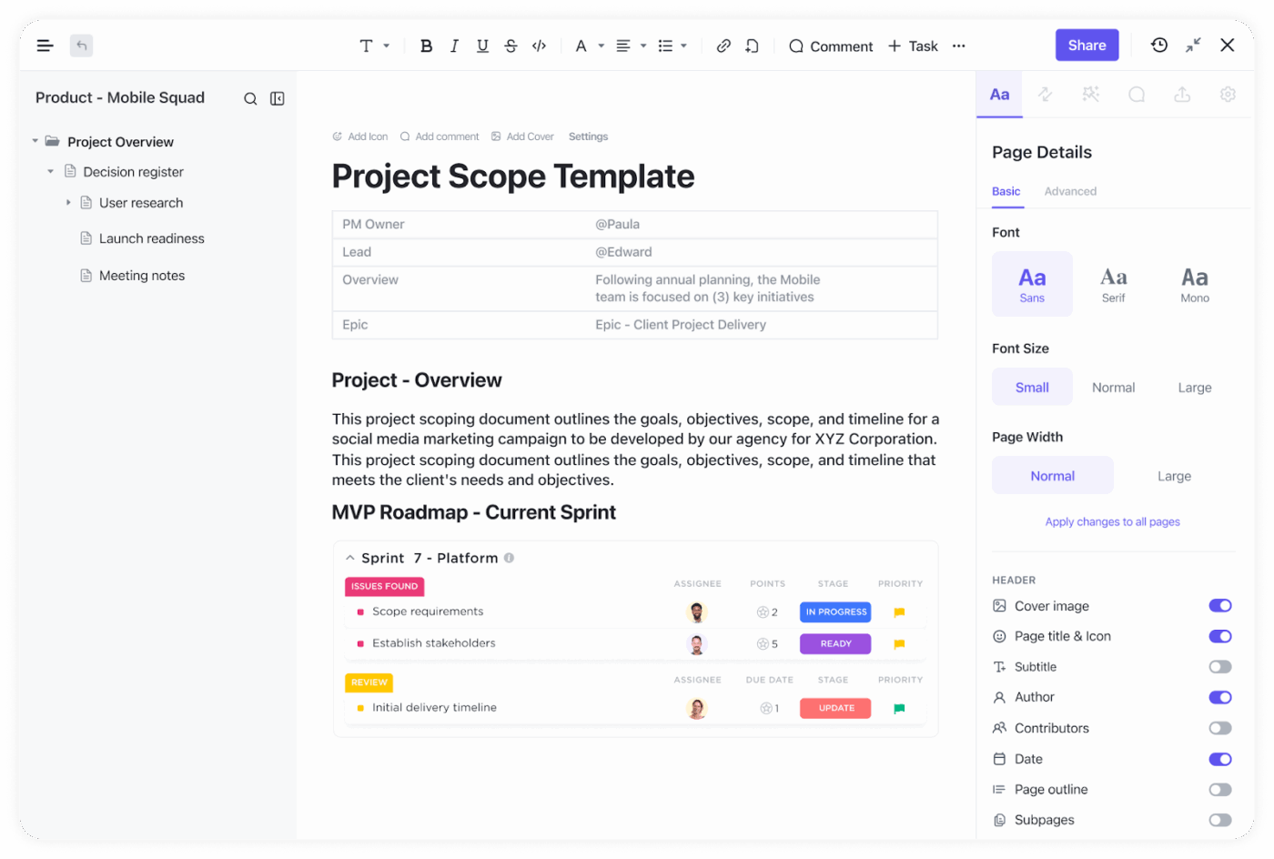ClickUp Docs: Otter AI Pricing