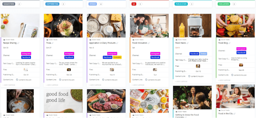 Social Media template 
