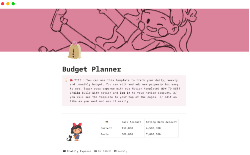  Notion Budget Planner Template: notion budget templates