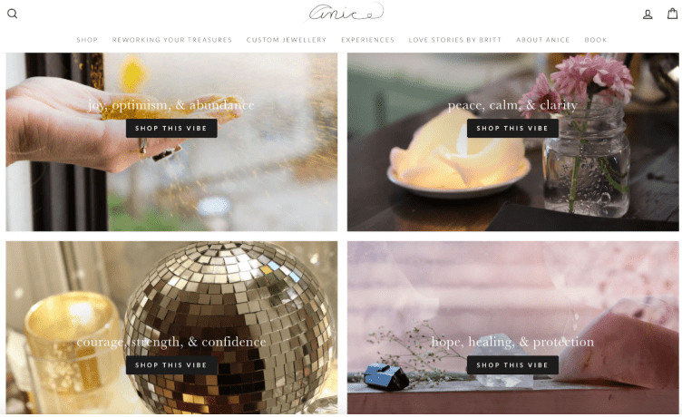 Create ‘shop-by-vibe’ landing pages, not just categories :  marketing strategies for ecommerce
