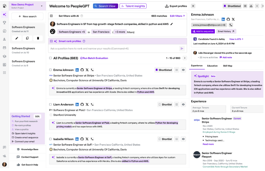 Juicebox (Best for turning complex HR data into conversational insights)