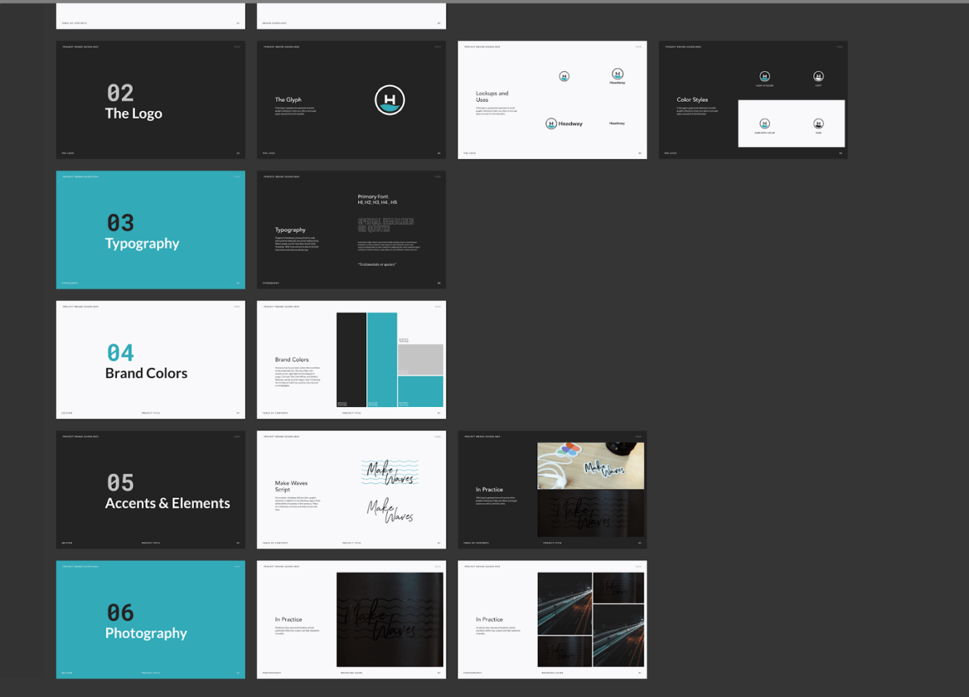 Brand Guide Template by Figma