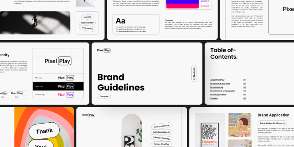 Brand Guidelines Template by Design18th: Figma Brand Guidelines Template