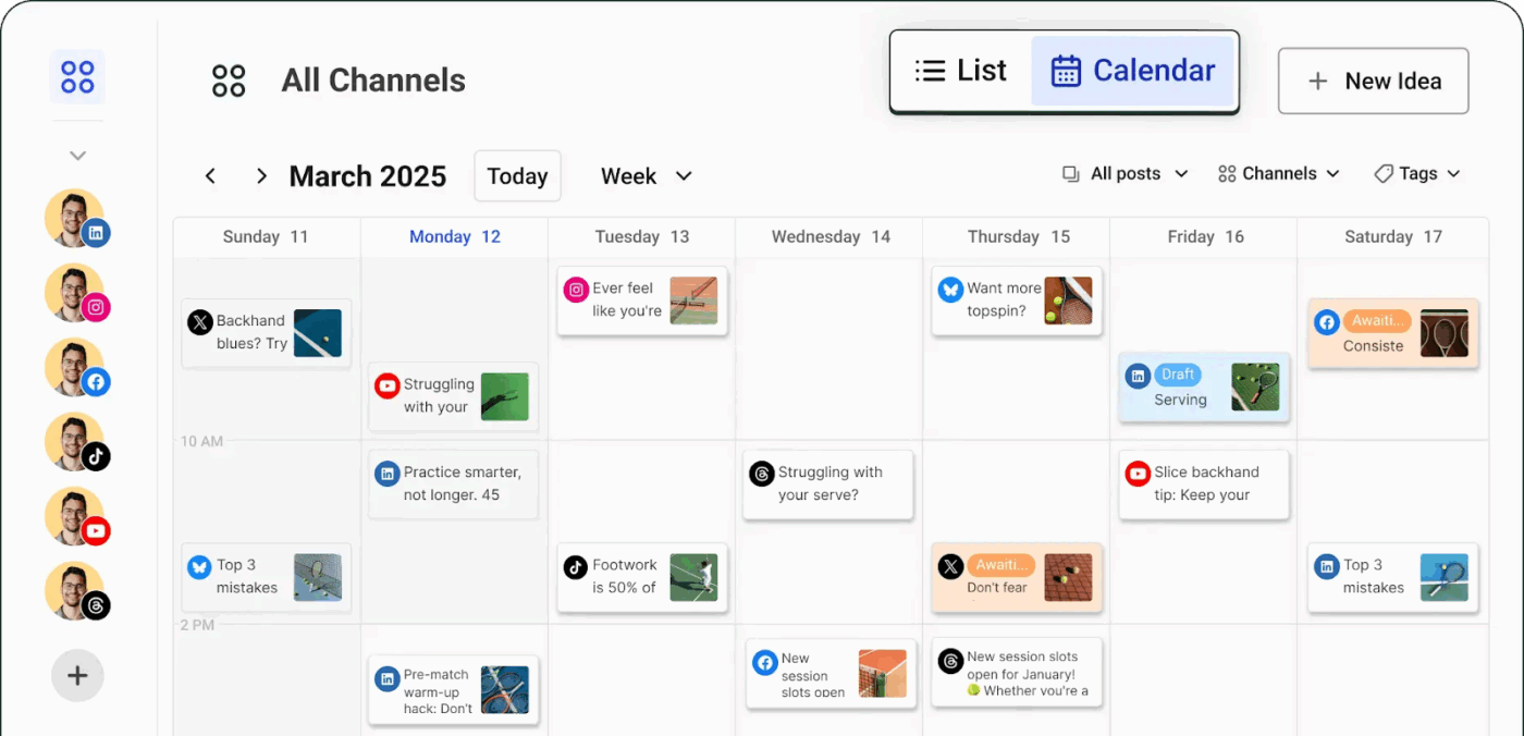Buffer: Canva Content Planner