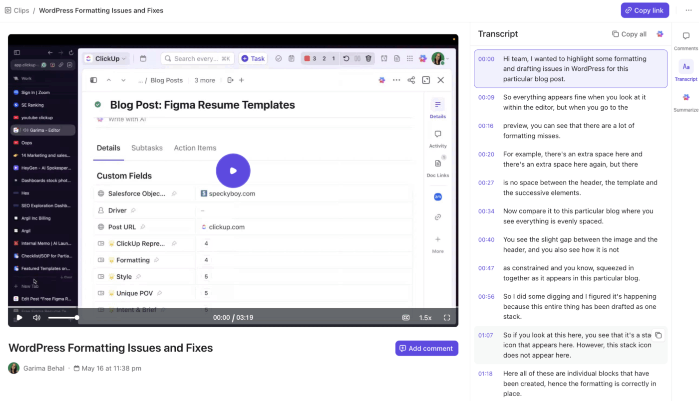 ClickUp Brain : best ai dictation wispr flow vs superwhisper