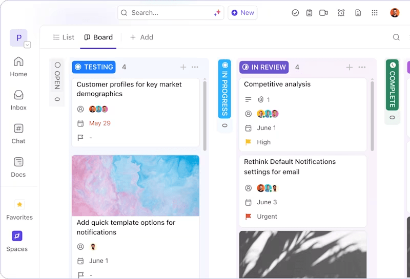 ClickUp Tasks: how to create a social media calendar with chatgpt