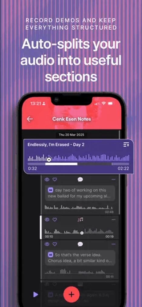 Dubnote (Best for organizing musical ideas)