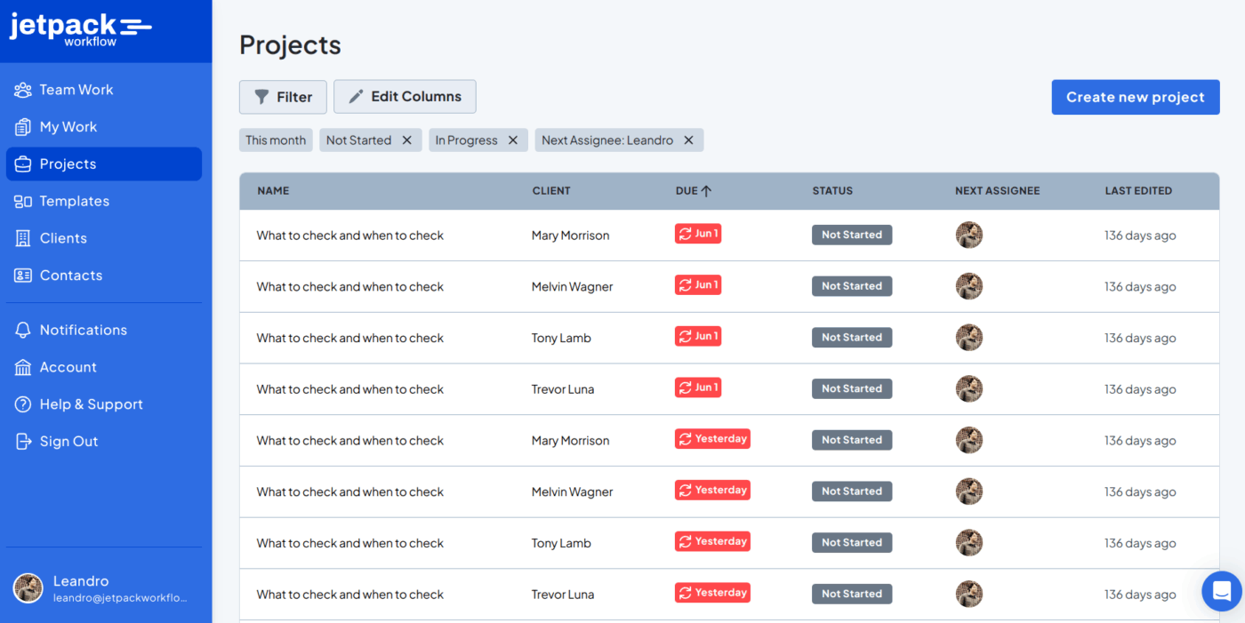 Jetpack Workflow Dashboard : Karbon Alternatives
