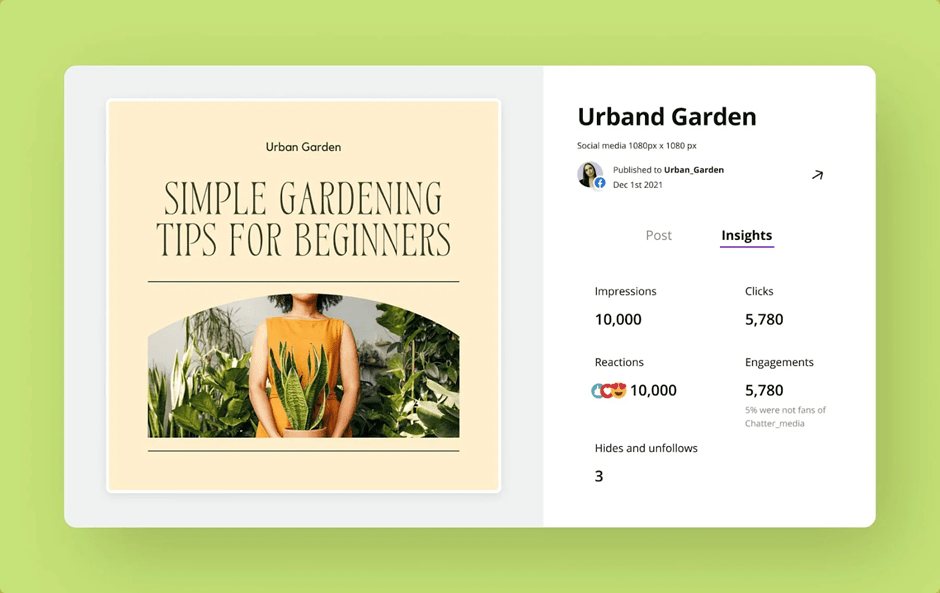 Key Features of Canva Content Planner