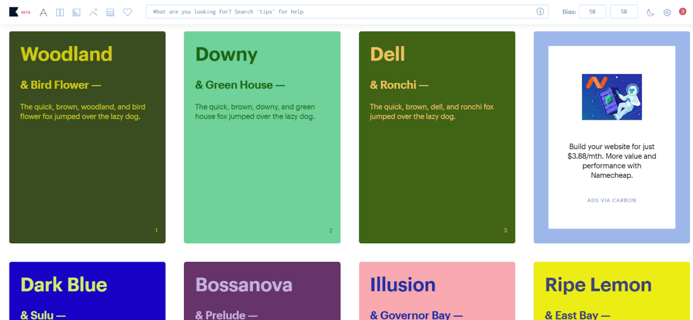 Khroma (Best for personalized AI color palette generation)_ai agents for designers