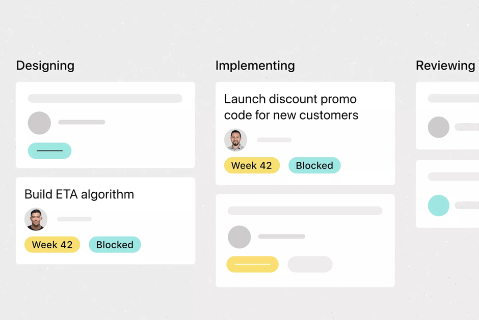 Product Development Template by Asana: asana website project template