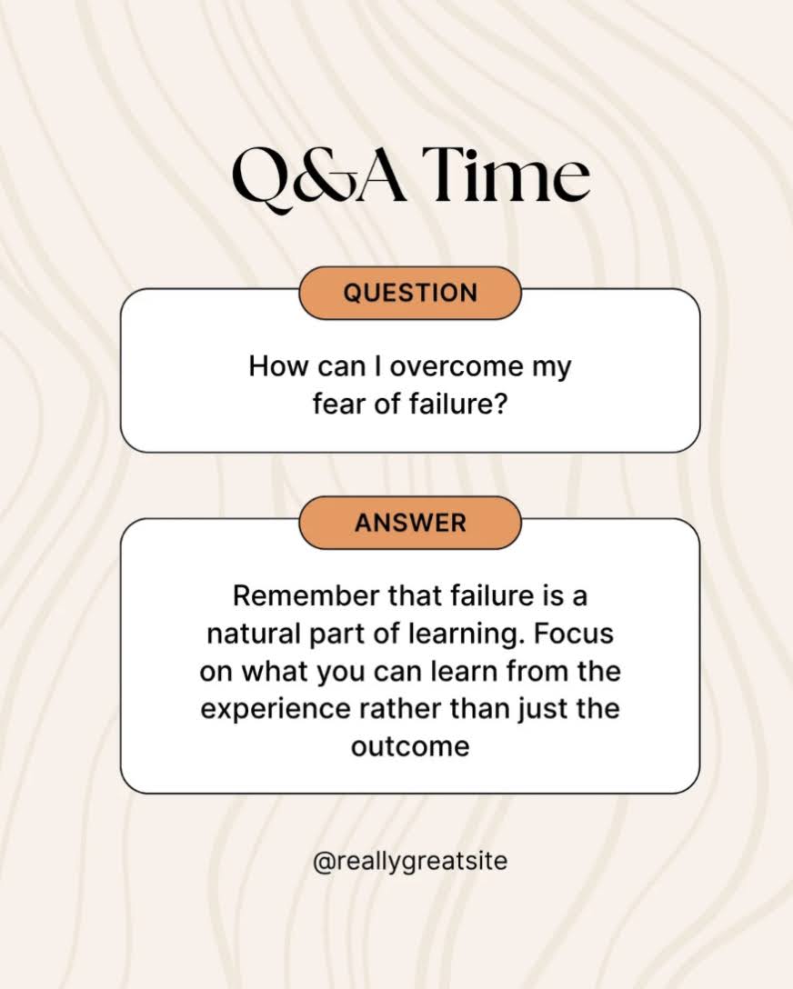 Modelo de postagem no Instagram “Hora das perguntas e respostas” da Canva: compartilhe perguntas frequentes com designs atraentes e crie categorias de perguntas frequentes de forma visual.