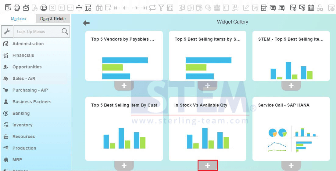 SAP Business One dashboard : Holded Alternatives