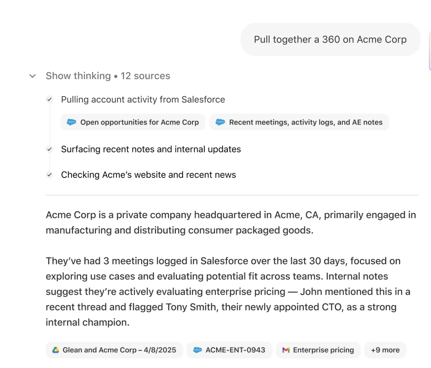 Glean: gosearch ai alternatives