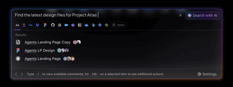 ClickUp Brain for enteprise research