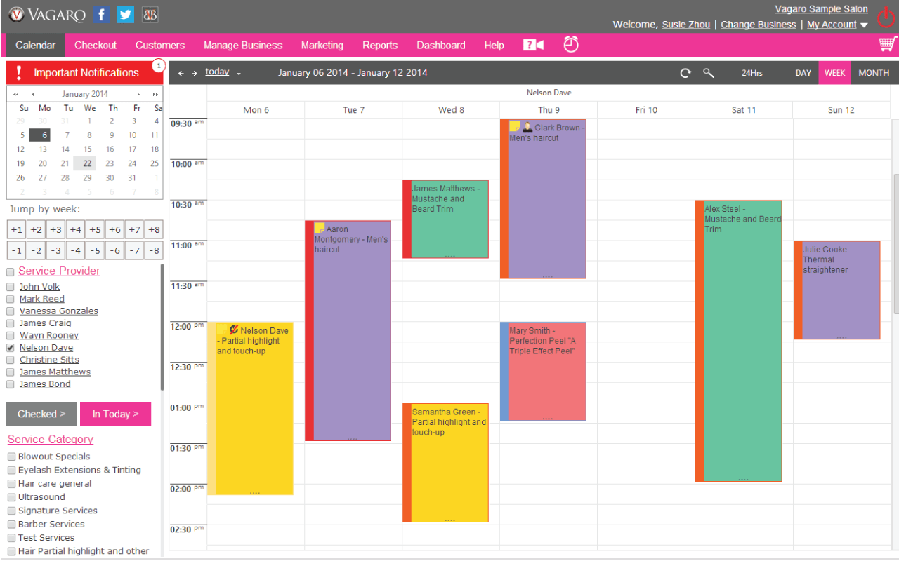 Vagaro : Setmore Alternatives