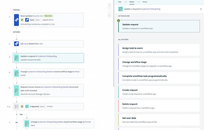 Workato: Enterprise automation tool that connects apps, data, and workflows with low-code integrations