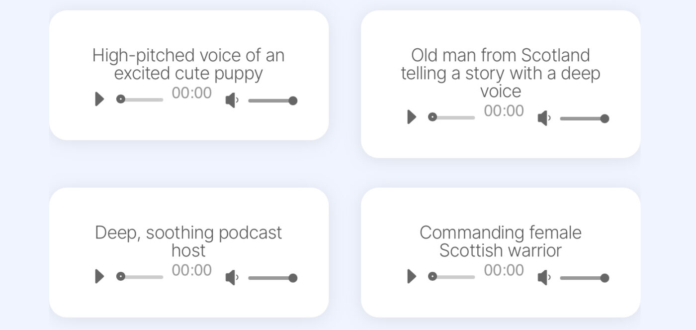Resemble AI: Use it for creative projects for extensive customization options