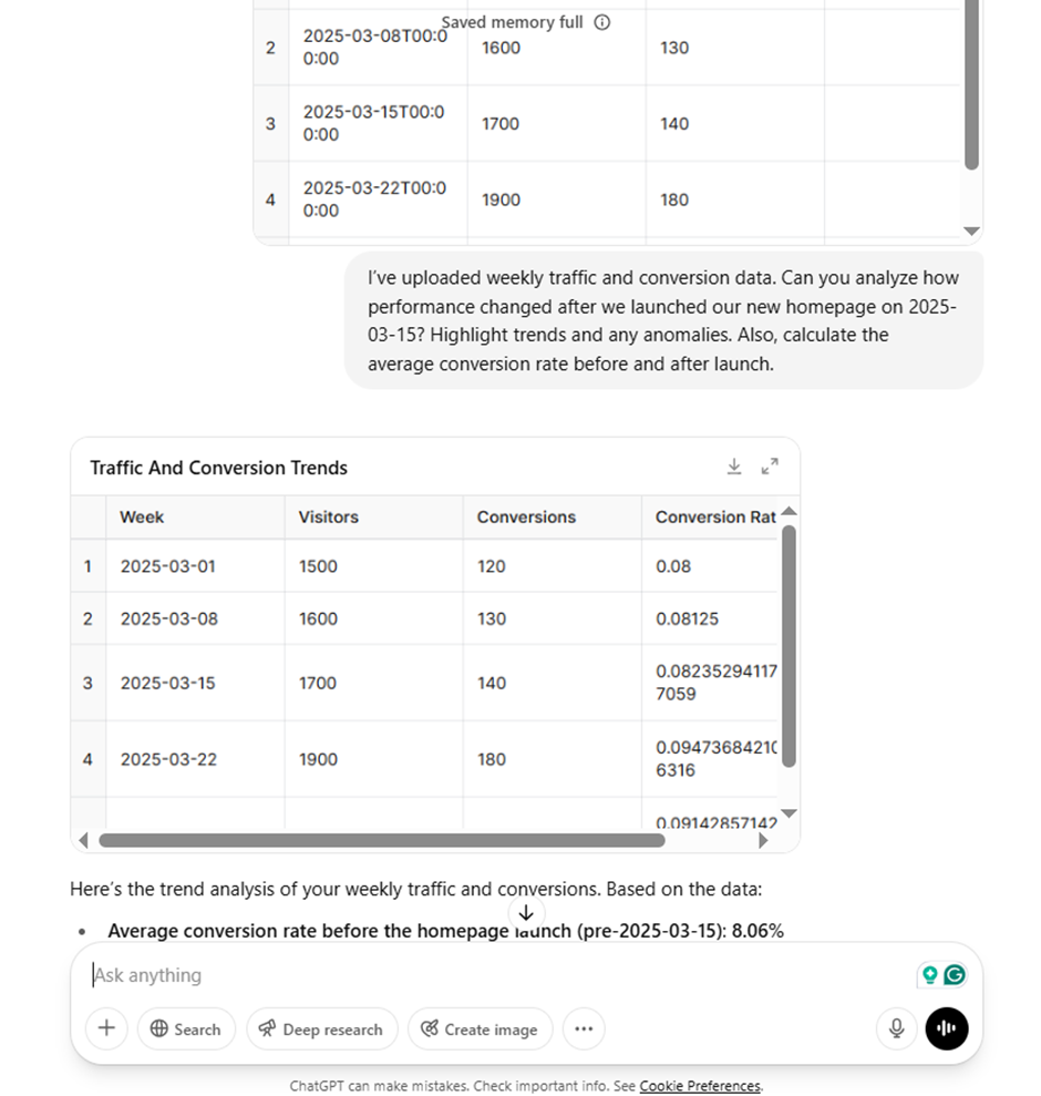 Use ChatGPT’s code interpreter or plugins