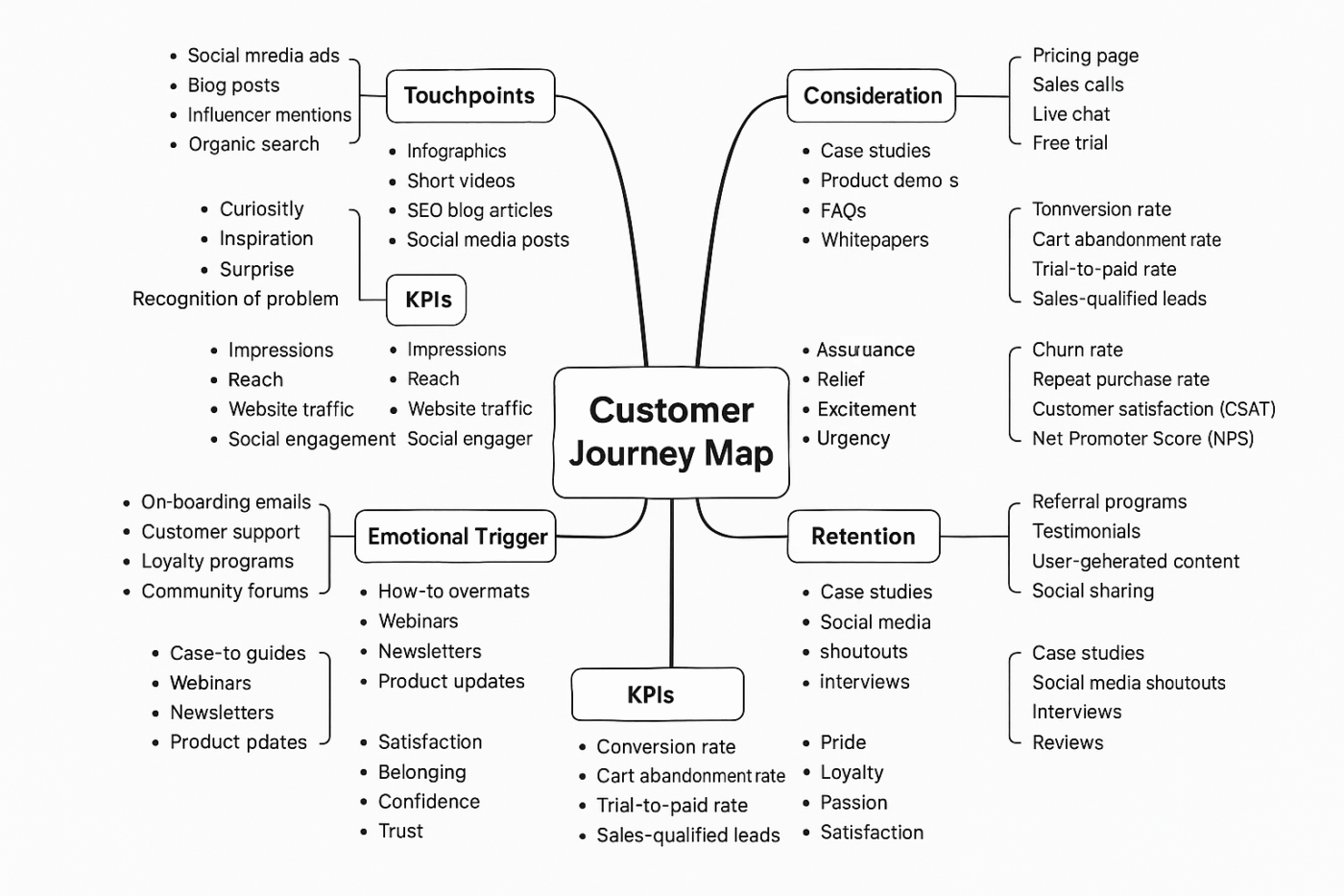 ClickUp's mind map generator