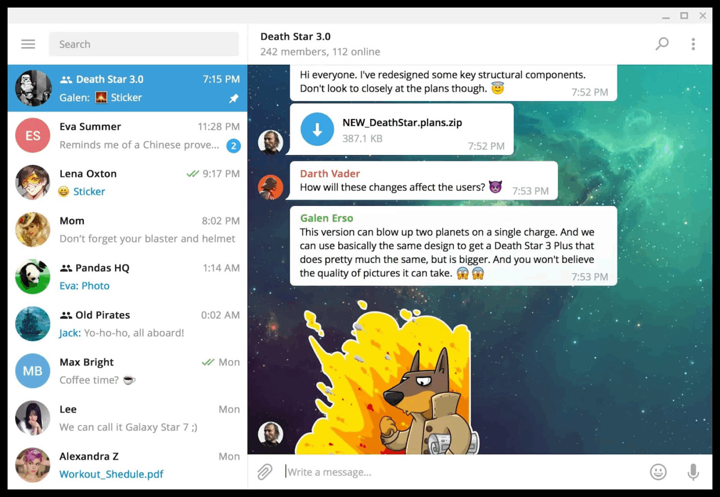 Telegram: GroupMe alternative