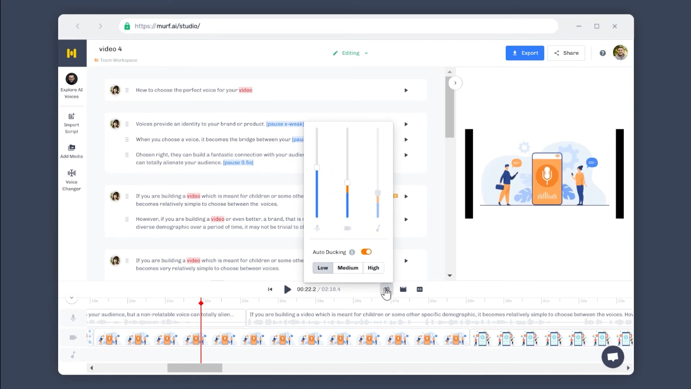 Murf.ai: ElevenLabs alternatives with voice cloning