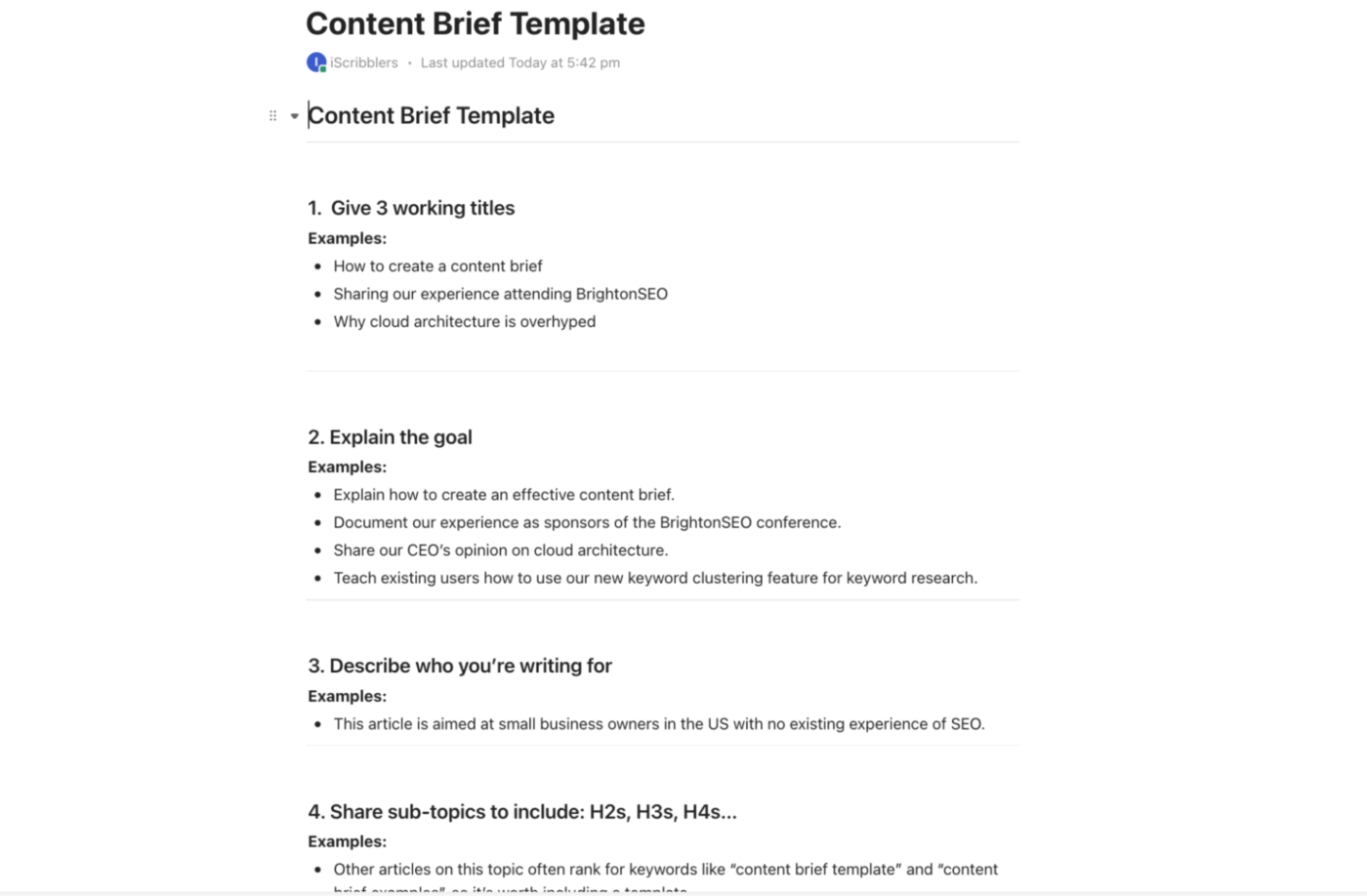 ClickUp Docs 