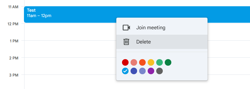 Delete event- How to Manage Event