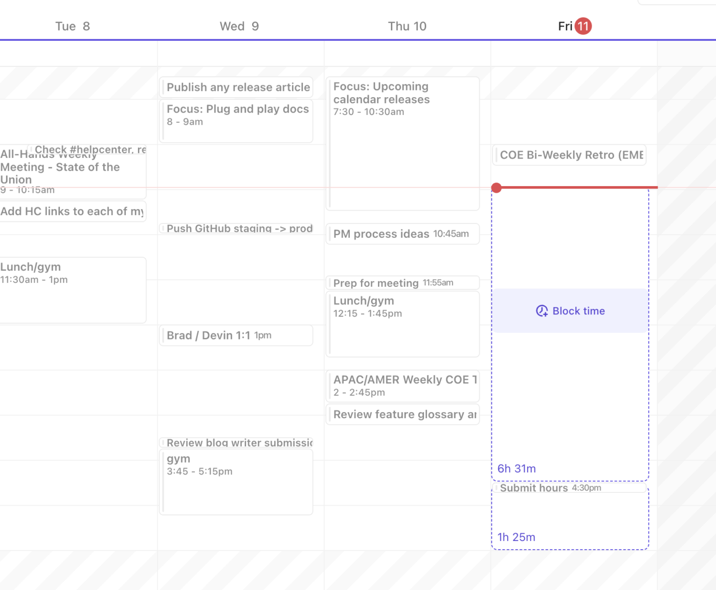 Prioritize work with time blocking- Best Alternatives for Advanced Task & Event Management