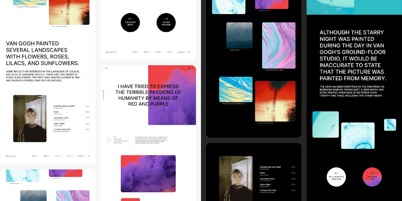 Visual Portfolio Template