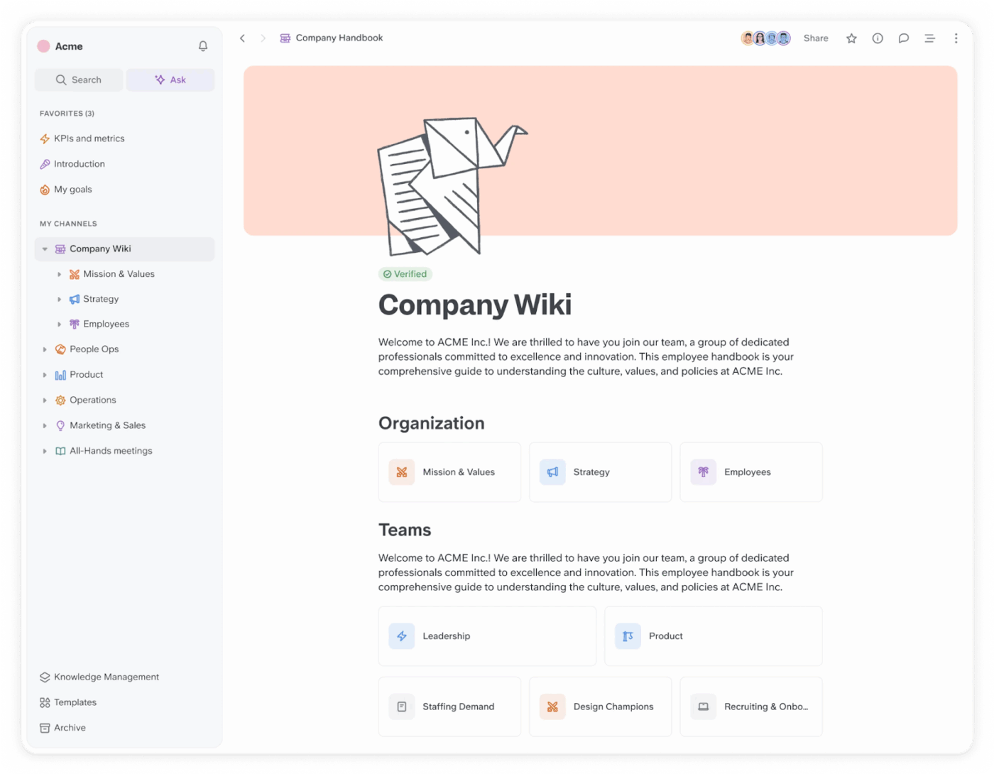Slite: Confluence AI Search alternatives