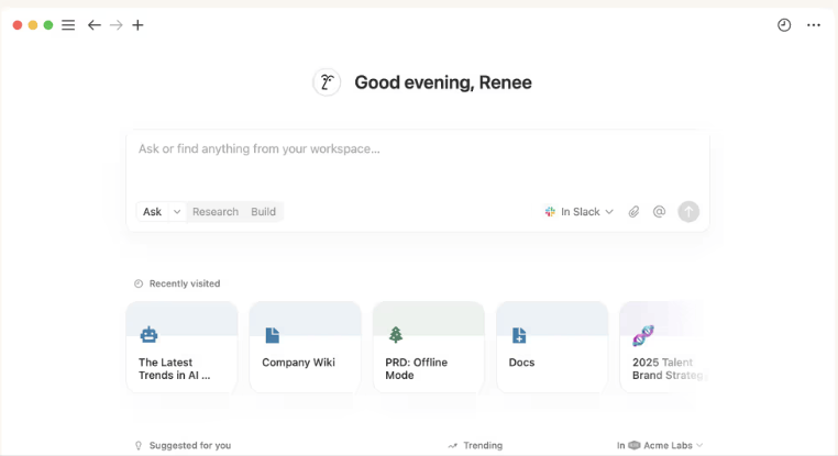 Notion AI: Collaboration software for multiple users