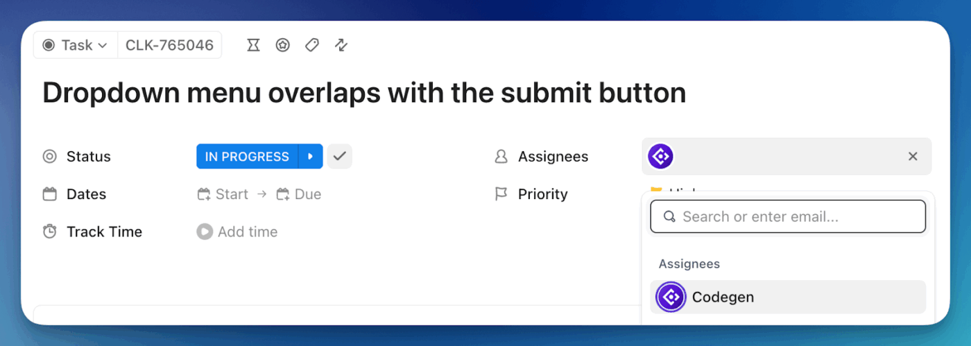 Codegen AI Agents in ClickUp: How to choose code collaboration platforms to edit and debug code