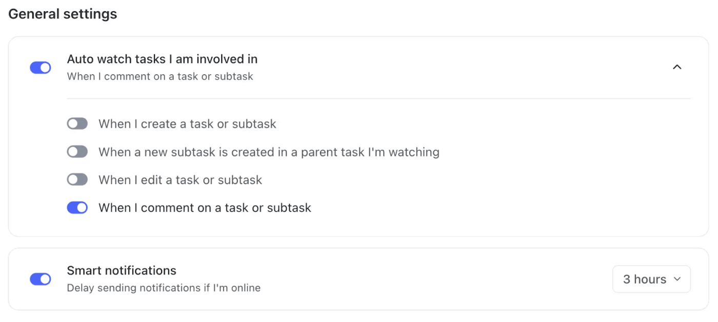 ClickUp Notifications: Mange team communication with customizable notifications