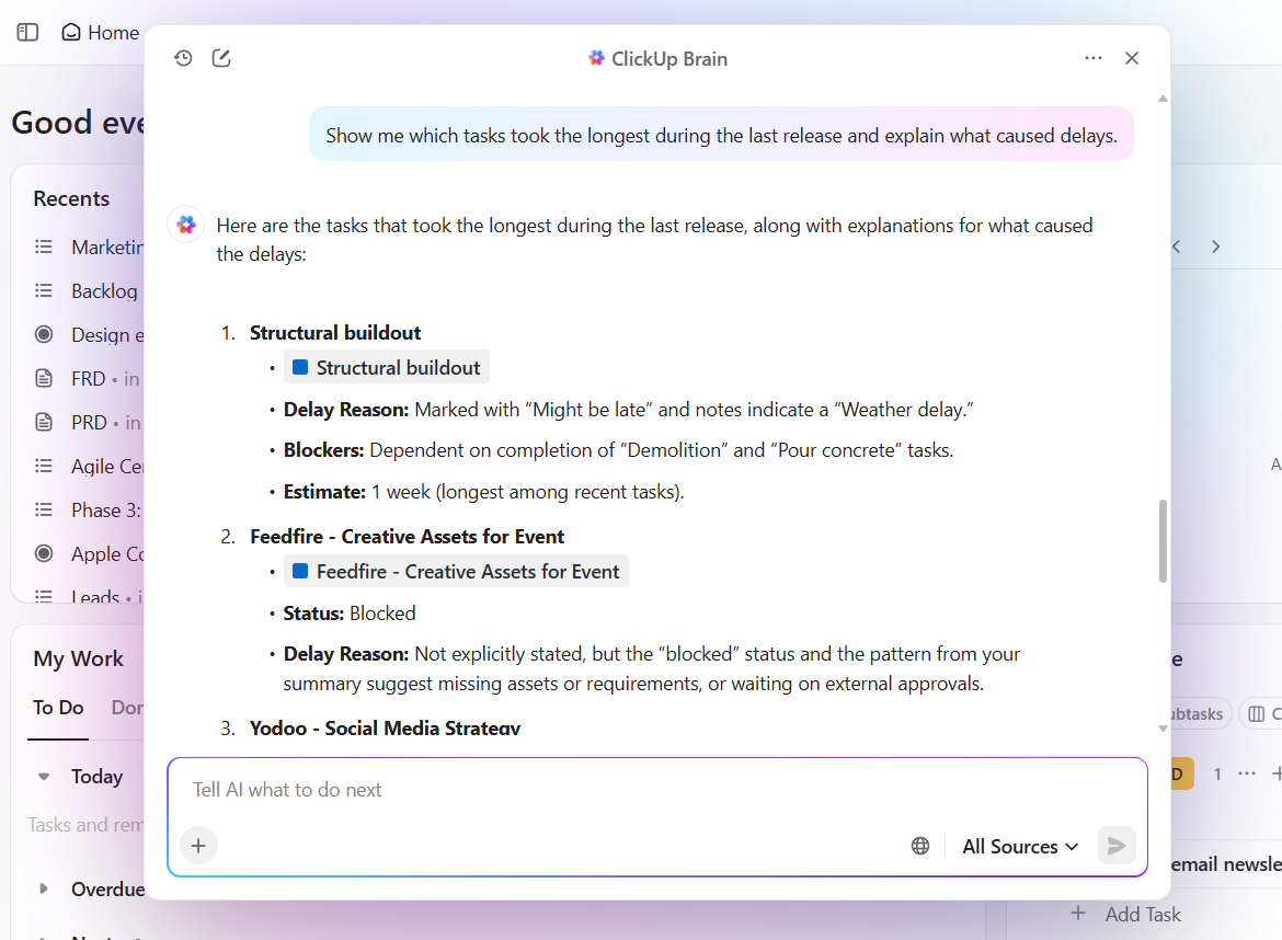 ClickUp Brain: How to choose code collaboration platforms with seamless integration
